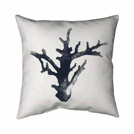 BEGIN HOME DECOR 26 x 26 in. Montipora Digitata-Double Sided Print Indoor Pillow 5541-2626-CO54-1